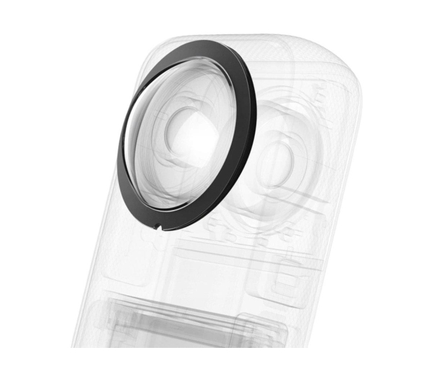 Puluz Zestaw 2 osłon ochronnych na obiektyw do Insta360 X3 - 1510317 - zdjęcie 5